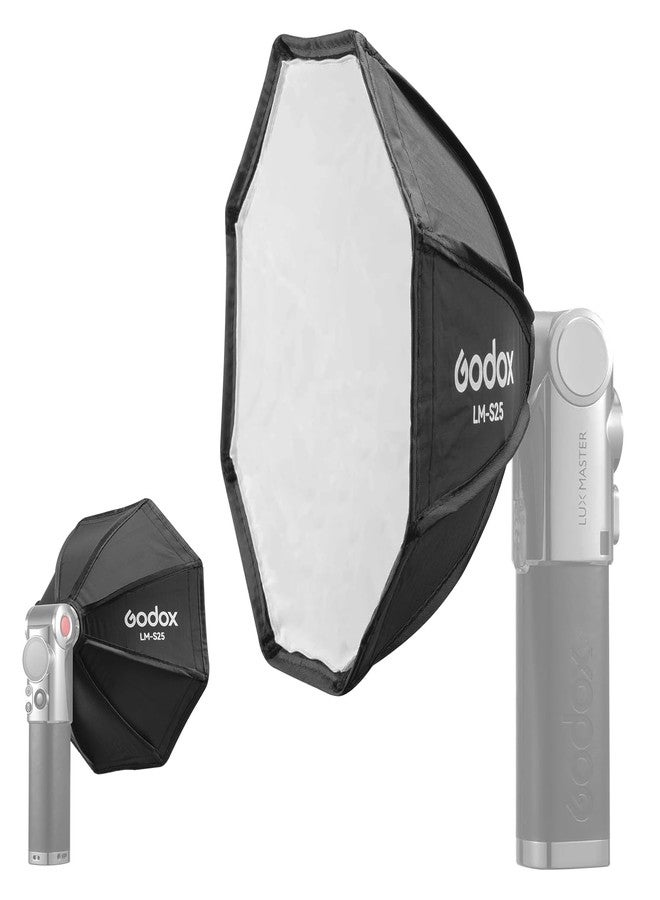 جودوكس صندوق إضاءة Godox Lux Master LM-S25 ثماني الأضلاع، مخصص فقط لفلاش كاميرا Lux Master، مع موزع إضاءة وحقيبة حمل. - Image 2